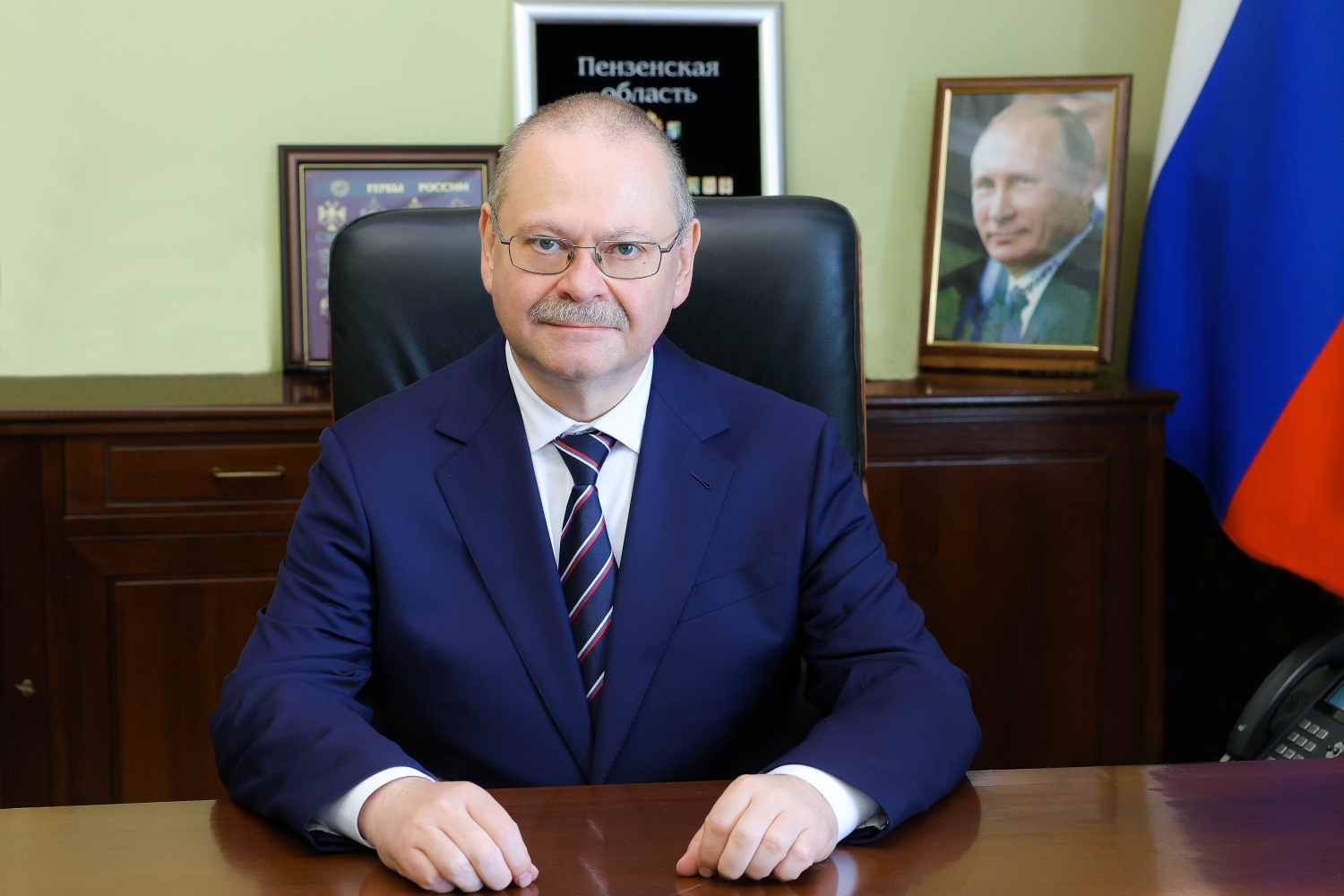Поздравление О.В. Мельниченко с Днем Военно-морского флота Российской Федерации