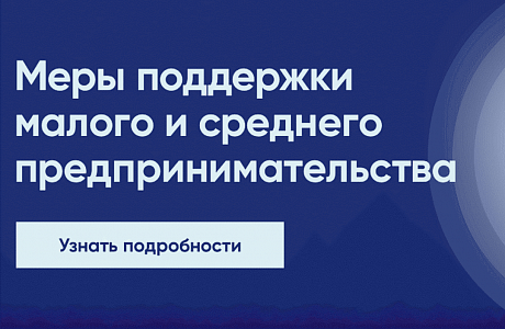 Меры поддержки малого и среднего предпринимательства Меры поддержки малого и среднего предпринимательства